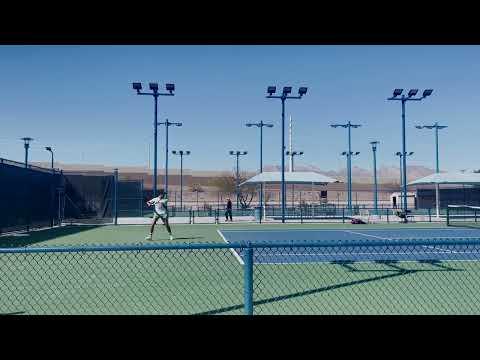 Video of Jadon V. R Cooper 10.6 UTR Vegas ITF- 2021 15 YRs Old