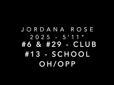 Video of Jordana Rose (C/O 2025) - 2023 Highlights