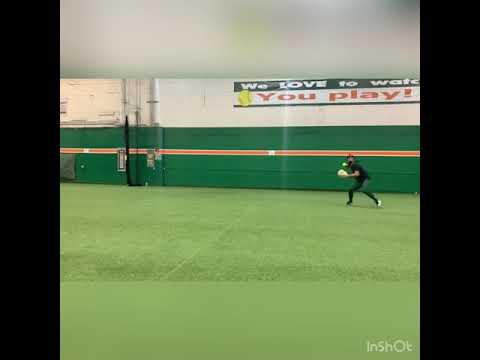 Video of Infield workout