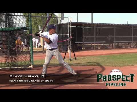 Video of Blake Hiraki 2019 Catcher; 2018 Arizona Senior Fall Classic All-Academic Team