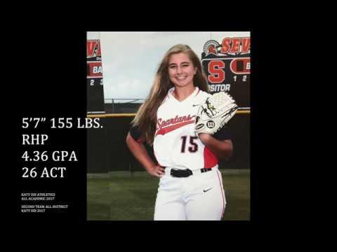 Video of Caroline Landis Softball Recruiting Video- Class of 2020