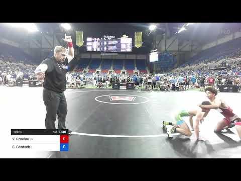 Video of 113 lbs Rnd Of 32 Vincent Graulau, New York vs Cole Gentsch, Illinois