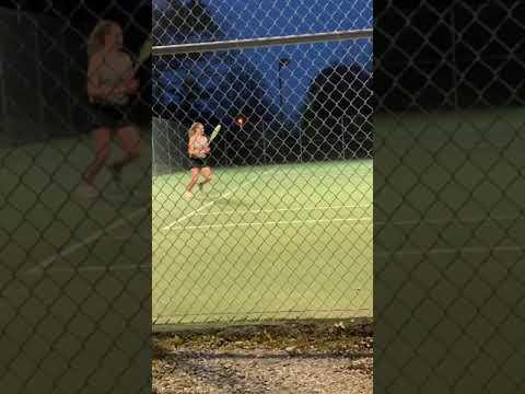 Video of Kate Krigbaum tennis video