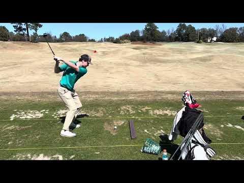 Video of Irons and driver swing February 25th 2024