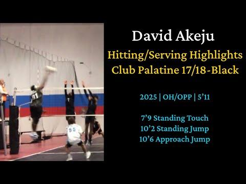Video of Hitting/Serving Highlights