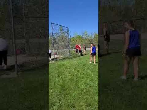 Video of Discus throw of 143'9"