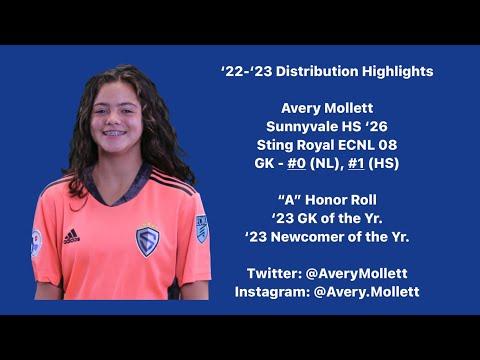 Video of ‘22-‘23 Distribution Highlights • Avery Mollett