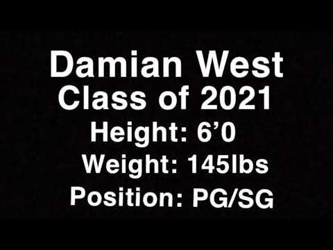 Video of Damian West Junior Year mid season Highlights