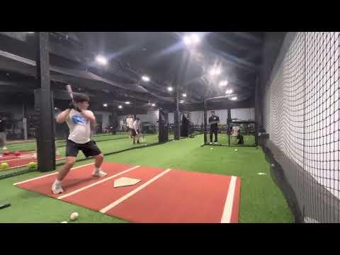 Video of Max kessler batting practice 1/3