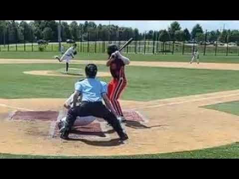 Video of 4 innings, 4Ks, 0 runs, 0 walks, 2 hits, vs. Churchland (VA) High School, Perfect Game tournament, 7/21/23