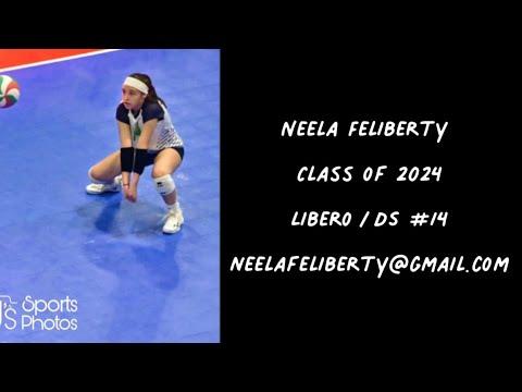 Video of Neela Feliberty 2024 Libero/DS: Caribbean Volleyball Championship Highlighs
