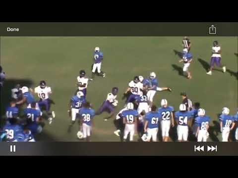 Video of #33 Deridder High vs Jennings 
