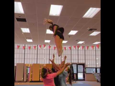 Video of current cheerleading skills(combined video)(updated) 