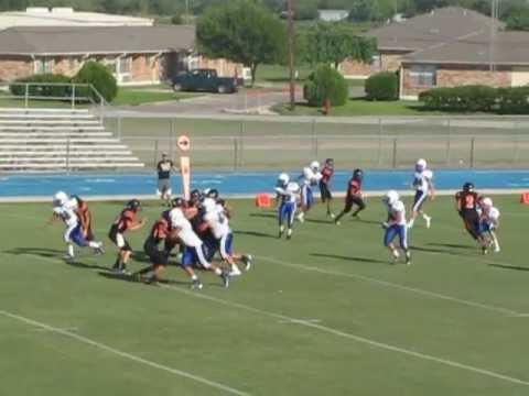 Video of #62 Offensive Block (White/Blue) 