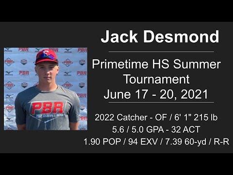 Video of Jack Desmond - Primetime Summer High School Championships Highlights (June 2021)