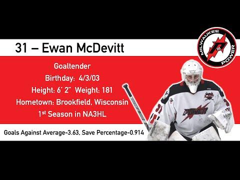 Video of 31 Ewan McDevitt vs Rochester 3/12/21