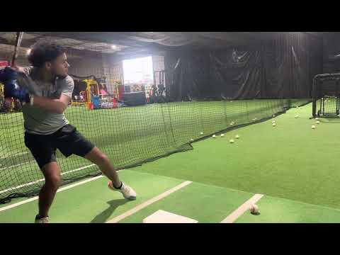 Video of Gabriel Lebron BP Session 2023 - CF/OF