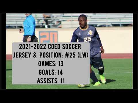 Video of Malega K.R. 2021-2022 COED Soccer Season