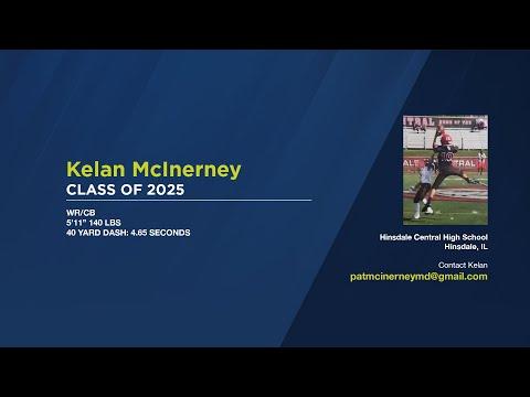 Video of Kelan McInerney  class of  2025