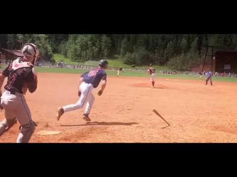 Video of Jaron Snyder @ short stop - 2019 Telluride Baseball Festival 