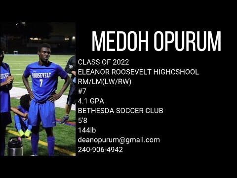 Video of Medoh Opurum Senior Year Highlight Video