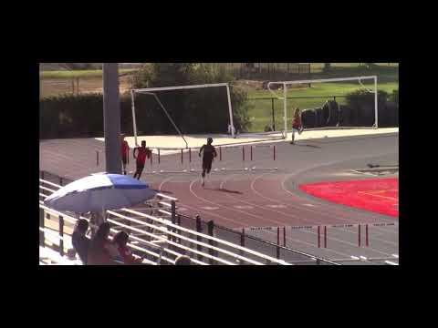 Video of 1st place on 300 hurdles Time-42.07