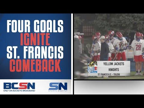 Video of Four Stough Goals Ignite St. Francis LAX Comeback