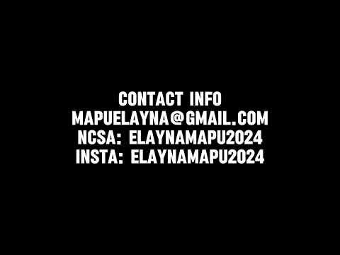Video of #7 Elayna Mapu c/o 2024 from Hawai’i 