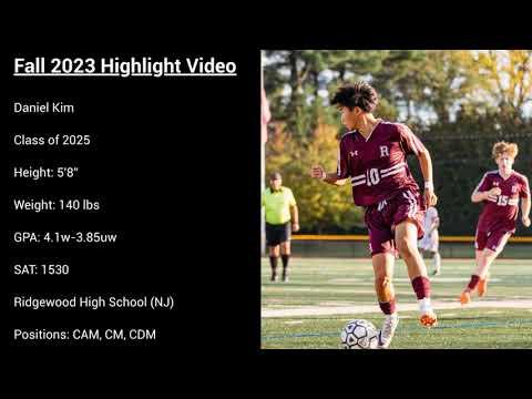 Video of Daniel Kim- Fall 2023 Highlight Vid