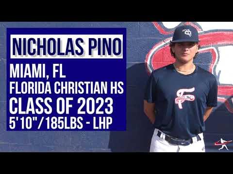 Video of Nicholas Pino LHP class of 2023