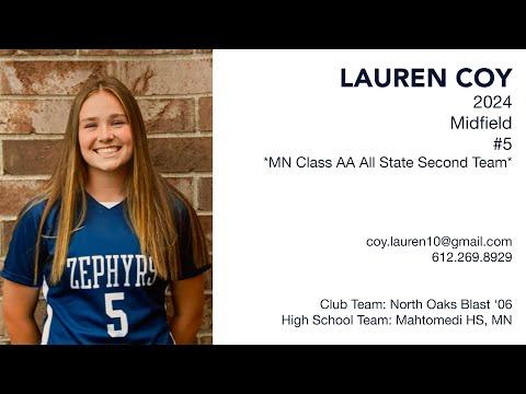 Video of Lauren Coy 2023 High School Film