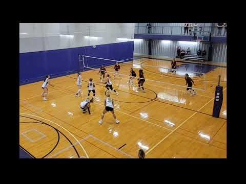 Video of First College VB Scrimmage Playing Libero/DS (8/19/2023)