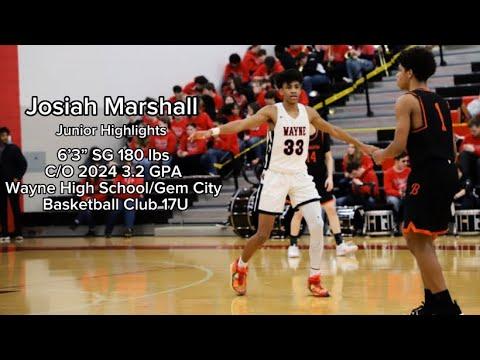 Video of Josiah Marshall 22-23’Junior Season Highlights