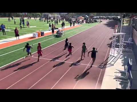 Video of Adia Arnold - 100m March 2023 Gwinnett County JV championship