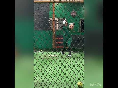 Video of Ali Fullingim hitting clinic 11.26.21