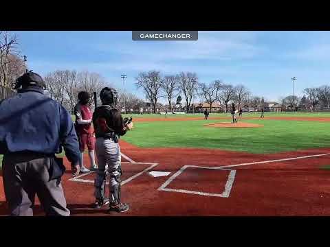 Video of Quincy welcomes a team from Detroit MI, To Chicago IL, with a strikeout.