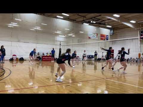 Video of Madilyn Bergset Miers, Setter, #10