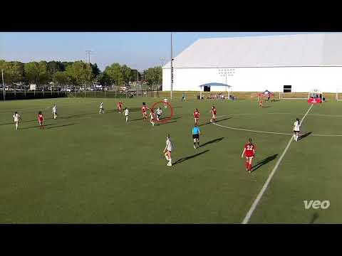 Video of Abigail Hall #23 | USYS Southern Regionals 2022 | Attacking Mid | Class of 2023