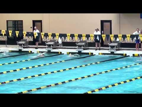 Video of 2022 Summer Sectionals 100m backstroke