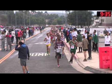 Video of 2012 CIF XC Finals (I'm wearing orange and black)