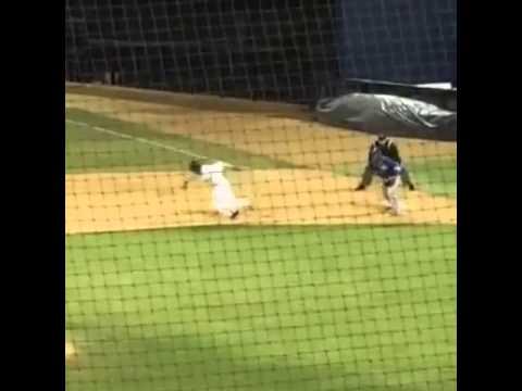 Video of Griffin Teisher- stealing 2nd 2015 CIF Championship 