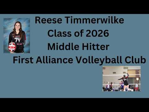 Video of Reese Timmerwilke Highlight video 
