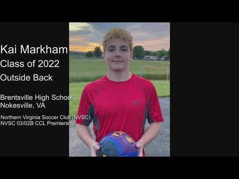 Video of Kai Markham Class of 2022 (CASL Showcase Raleigh, NC - December 2019)