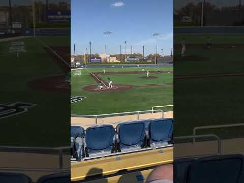 Video of Chase Frey pitching on October 23rd Notre Dame Camp