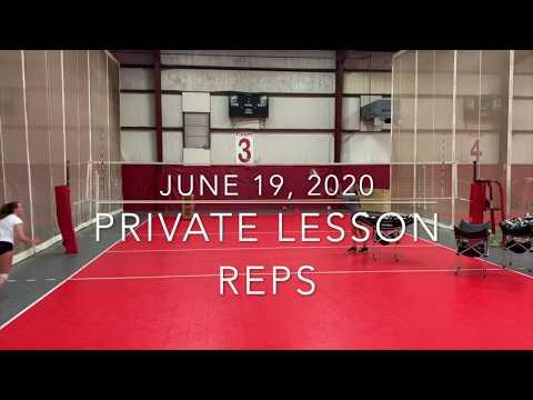 Video of Private Lesson Reps