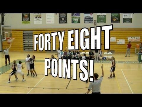 Video of Ashley Robinson 48 Point Game 1-22-13