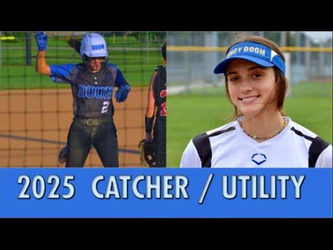 Video of Natali McGuire 2025 Softball Skills Video