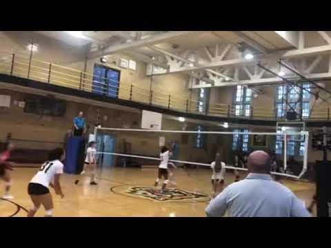 Video of Game point with a serve and a dig #14