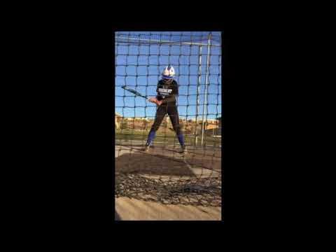 Video of Mahkenzy Lewis Hitting : Class of 2019