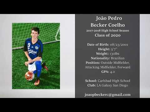 Video of João Pedro B. Coelho - 2017-2018 High School Season - College Soccer Recruiting Video - Class of 2020